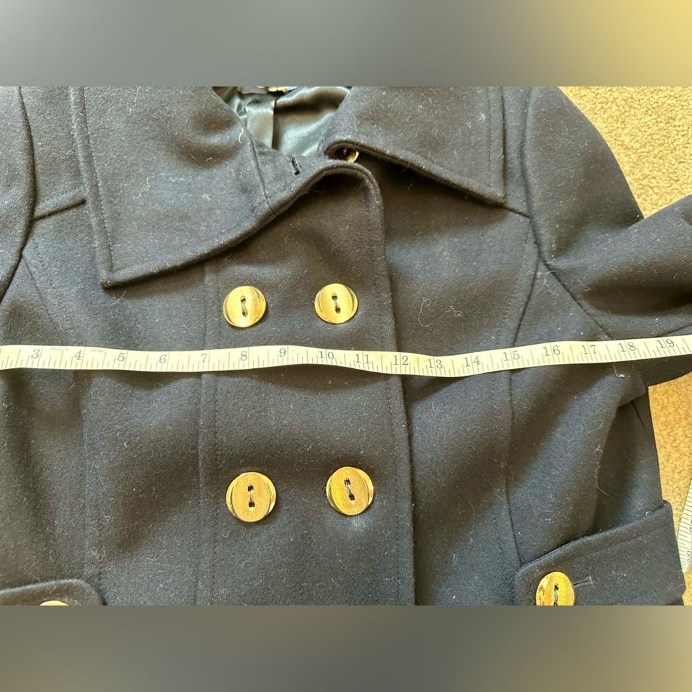 GORGEOUS wool navy jacket - Picture 7 of 9